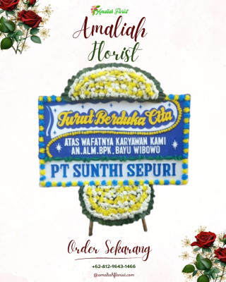 Papan Bunga Duka di Kirihi