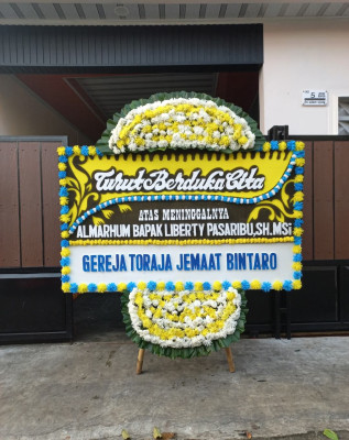 Papan Bunga Duka di Kirihi
