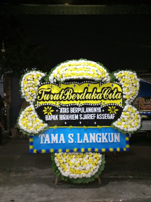 Papan Bunga Duka di Kirihi